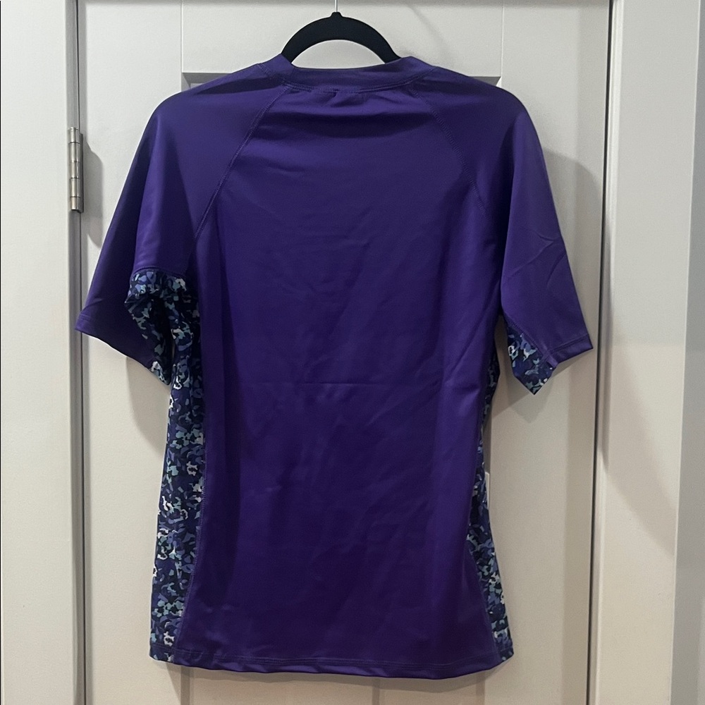 Kanu Surf Vibrant Purple Rash guard Swimwear Womens XL NWT - Picture 2 of 9